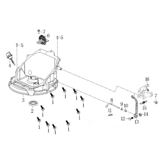 Крышка картера Champion BC4401